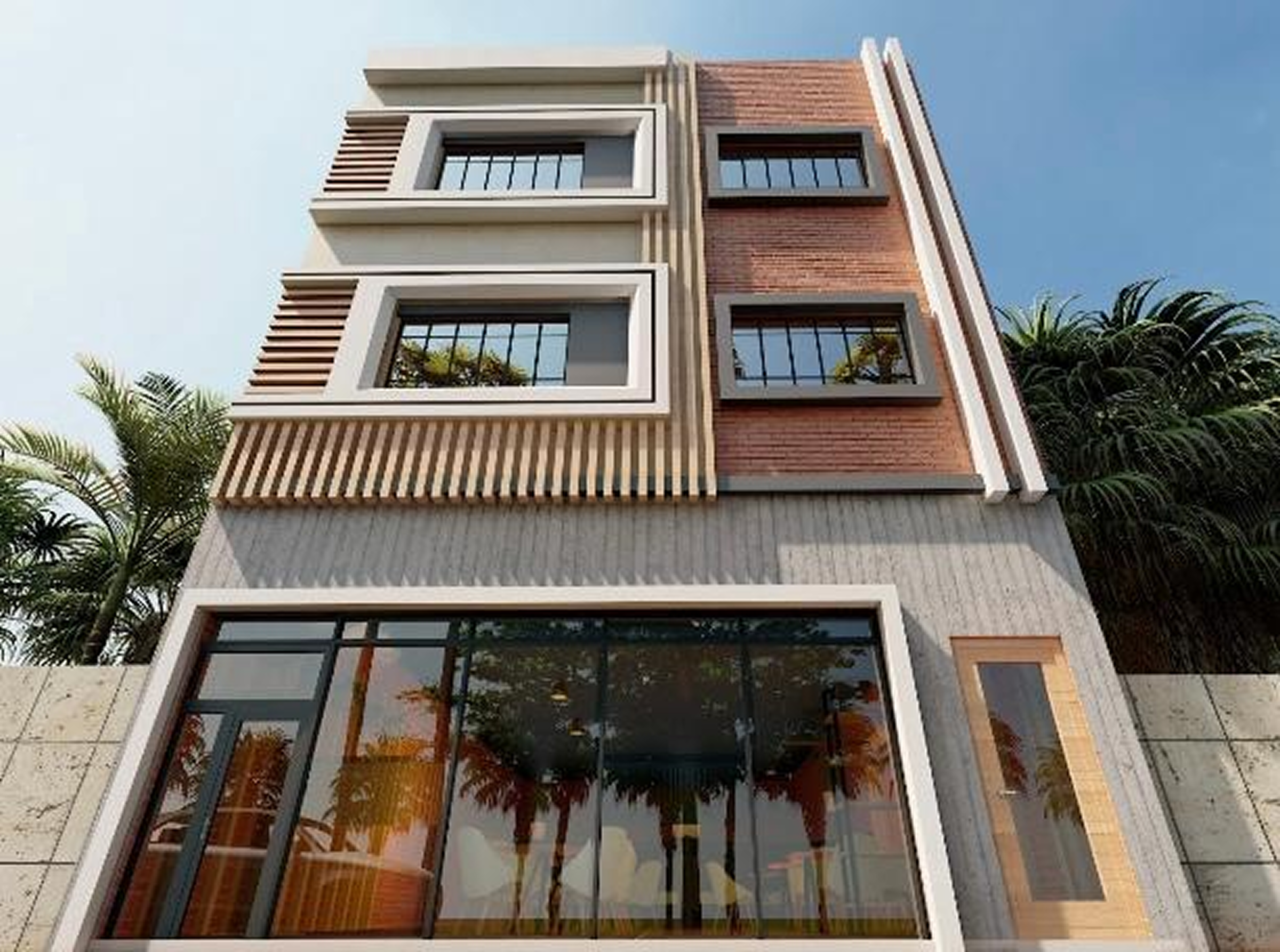 Rendering of a commercial lot sold at College Point in Queens, NYC. Lillian Vucic sold the empty lot to a buyer. 1815 College Point blvd, College Point Neighborhood, Queens