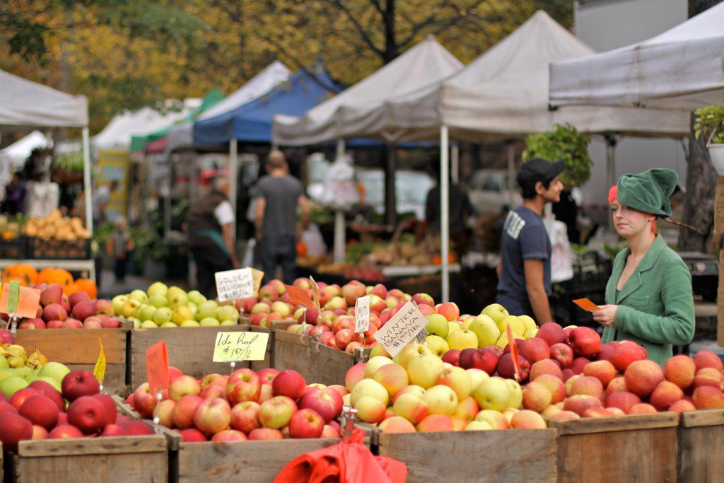 Farmers market picture located in Whitestone, Queens. 